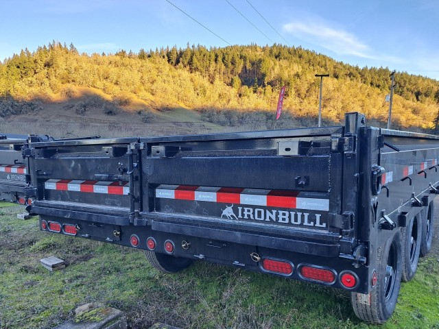ON SALE - Iron Bull 8.5x16 TripAx 21K DOD Deckover Dump